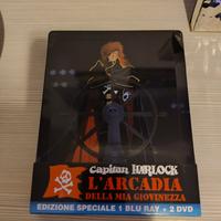 capitan Harlock blu ray- dvd