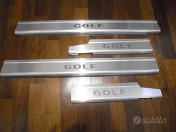 Battitacco in alluminio spazzolato per golf 4