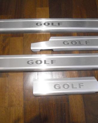 Battitacco in alluminio spazzolato per golf 4