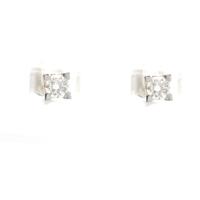 Orecchini punto luce Ct 0,30