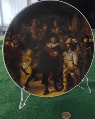 Piatto porc. Bavaria Bareuther Rembrandt cm.26