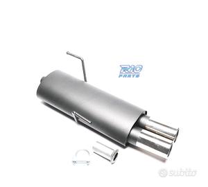 SILENZIATORE DI SCARICO PER PEUGEOT 206 09 1998- x