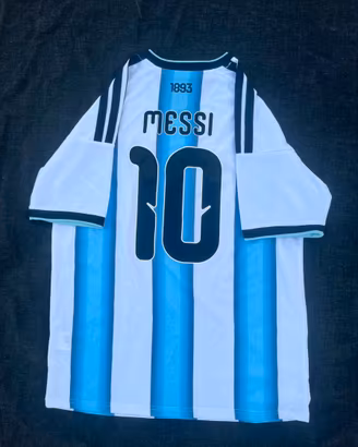 Maglia Argentina Messi 10 Mondiale 2026 Adidas L