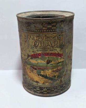Latta Litografata Effervescente Gilardi 1920s Vint