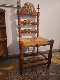 Sedia Settecento autentica 