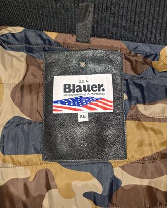 Giubbotto in vera pelle Blauer.