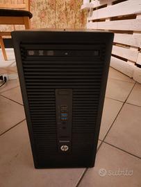 Pc Hp EliteDesk  705 MT con tastiera