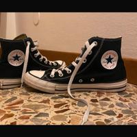 Converse Chuck Taylor All Star nere alte, tg.38