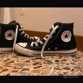 Converse Chuck Taylor All Star nere alte, tg.38