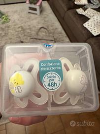 Ciuccio e fasciatoio portatile