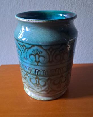 Vaso in ceramica smaltata Modena anni 90