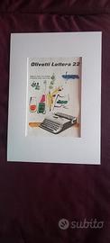 Pubblicita' Olivetti lettera 22