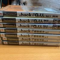 PS 2 hack Vol. 1 2 3 4 e hack G.U. Vol. da 1 2 3