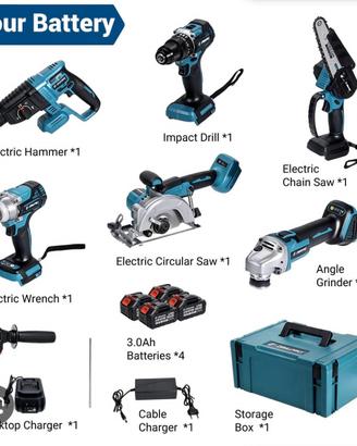 completo kit 6in1 