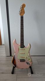 Stratocaster Buttarini 60's Shell Pink over 3 tone