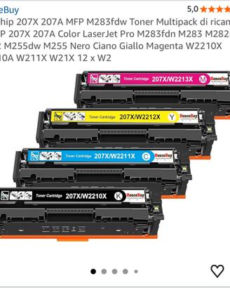 Set toner compatibili HP 207X / 207