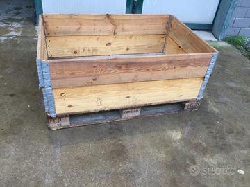 Sponde / pareti pieghevoli per pallets 120x80 .