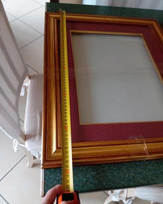 cornice con passepartout