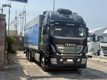 Stralis 500 e6 centina e sponda mt 7.40 2015 km850