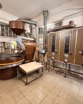 Impianto completo torrefazione caffè professionale