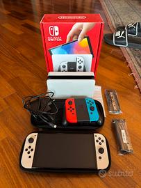 Nintendo switch OLED - bianco