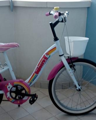 bici bimba 20" UNICORNO