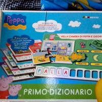 Puzzle e dizionario di peppa pig giochi in scatola