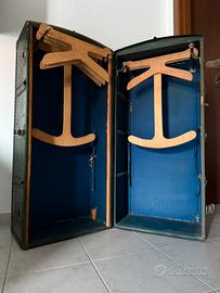 Baule guardaroba da viaggio prima meta del ‘900