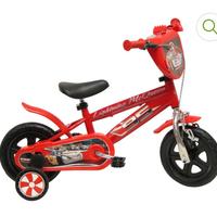Bici 10 Cars saetta mcqueen 