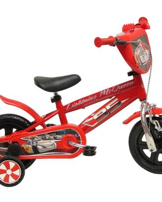 Bici 10 Cars saetta mcqueen 