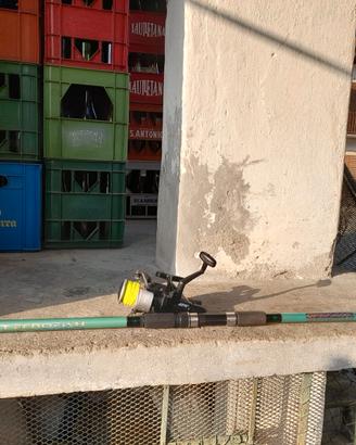 CANNA DA PESCA "TECNOFISH"+MULINELLO"OKUMA SL2000