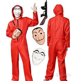 costume casa di carta halloween XL casa di carta