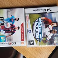 Lotto giochi calcio Nintendo Real Football + FIFA