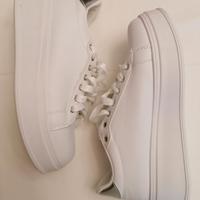 Sneakers donna con suola alta