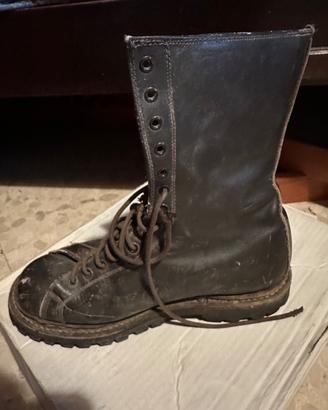 Anfibi stivaletti da lancio paracadutisti folgore