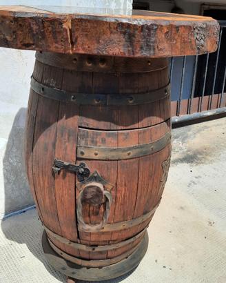 Botte, scacchiera tavolino