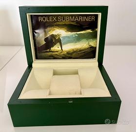 Scatola orologio rolex
