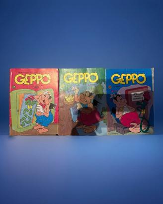 Geppo n. 3 fumetti lotto