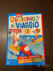 Kit quaderno di viaggio 1 Libro delle vacanze