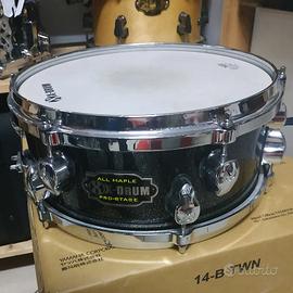 x-drum Rullante 12x5 Pro-Stage black brillantinato