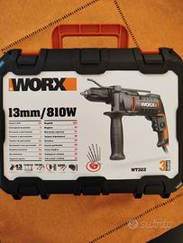 Trapano Worx 810W con 6 punte nuovo