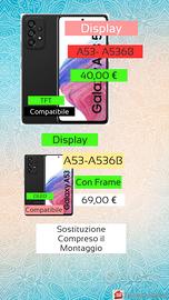 Sostituzione Display Samsung A53-A536B