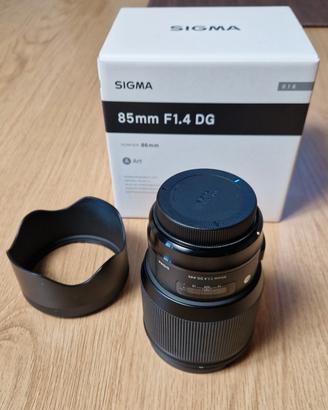 Sigma Art 85mm F1.4 DG HSM x Canon