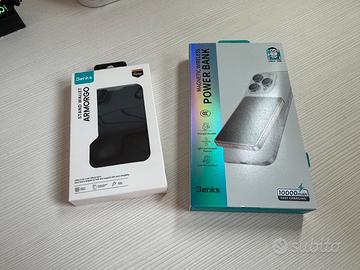 Power Bank MagSafe 10000 + Portafoglio Benks