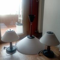 lampadario e abat jour, solo ritiro a mano 