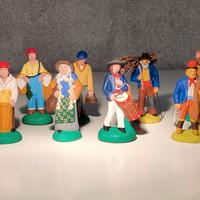 20 "santons" provenzali in terracotta