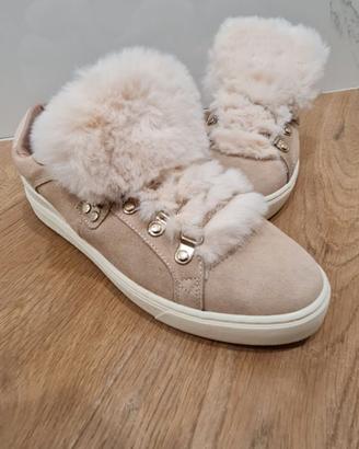 Scarpe sneakers con peluche