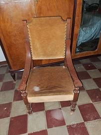 n 2 poltrone con seduta da sistemare