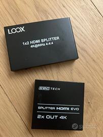 2 HDMI splitter 4K