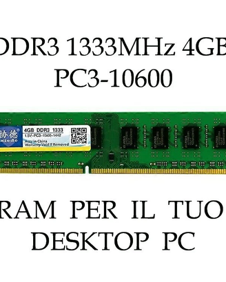 Ram DDR3 1333MHZ 4GB PC3-10600 1.5V 